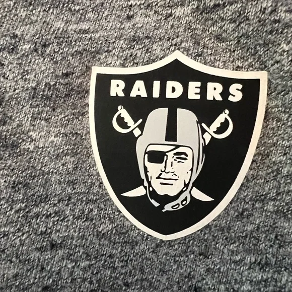 NFL Las Vegas Raiders Football Full Zip Hoodie Sweatshirt jacket Size M unisex - Picture 3 of 9